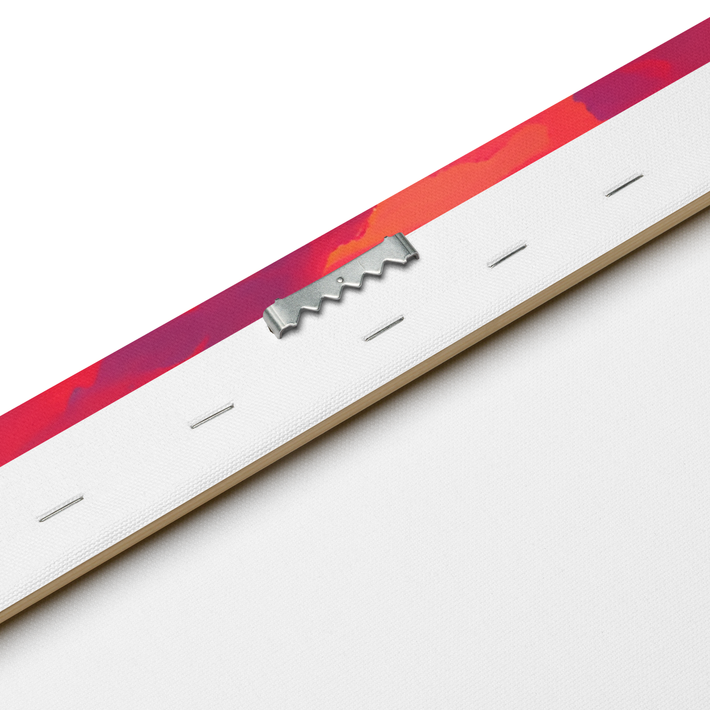 Thin canvas print - Ocean Red