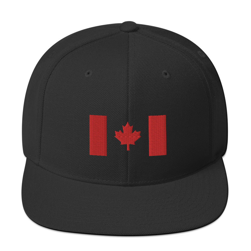 Snapback Hat - Canada Flag