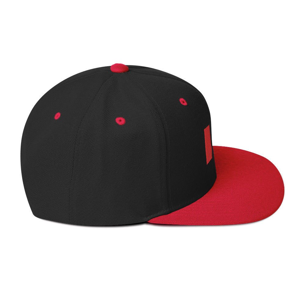 Snapback Hat - Canada Flag