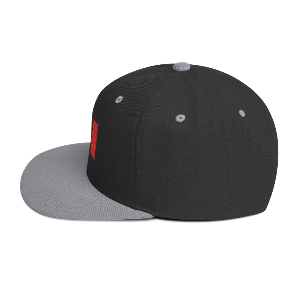 Snapback Hat - Canada Flag