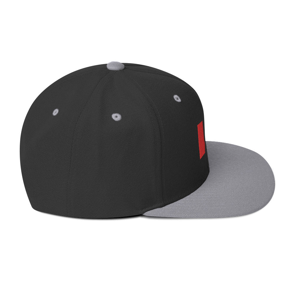 Snapback Hat - Canada Flag