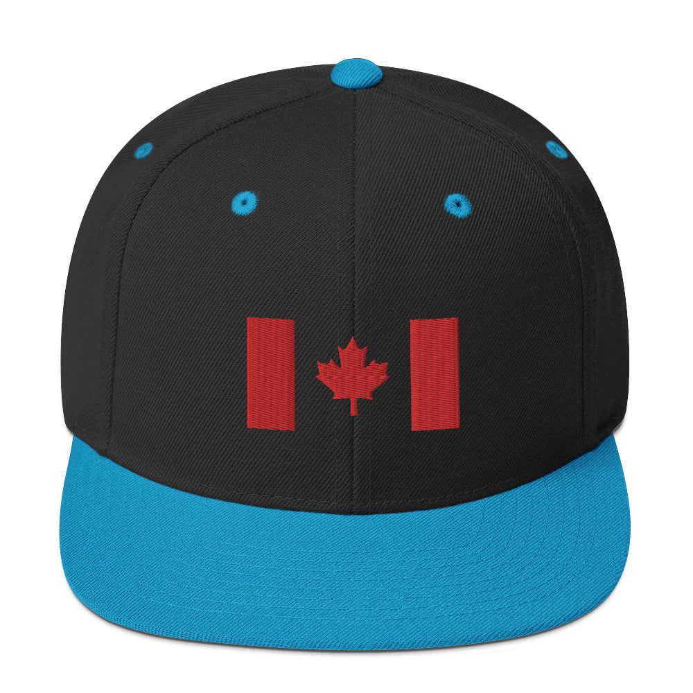 Snapback Hat - Canada Flag