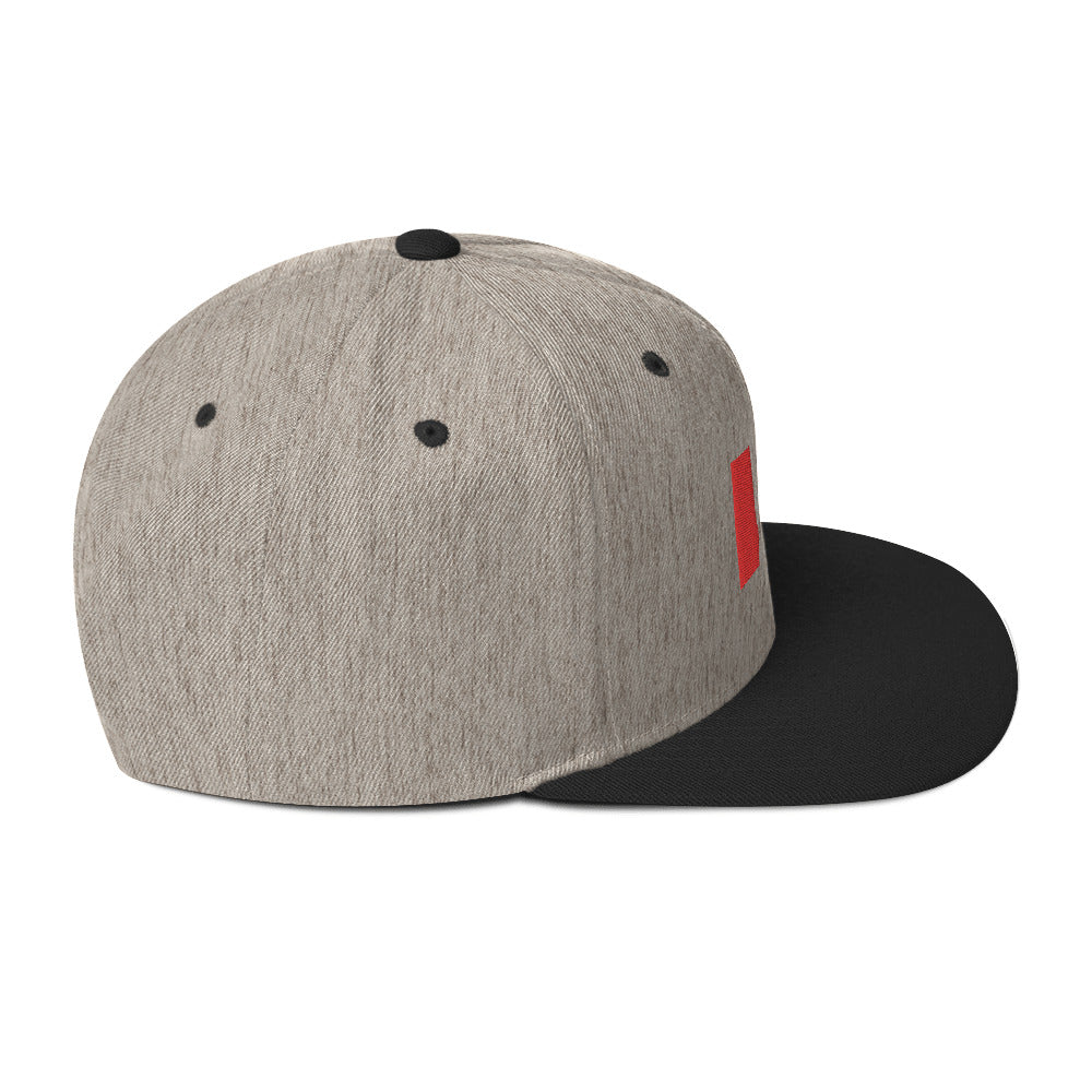 Snapback Hat - Canada Flag