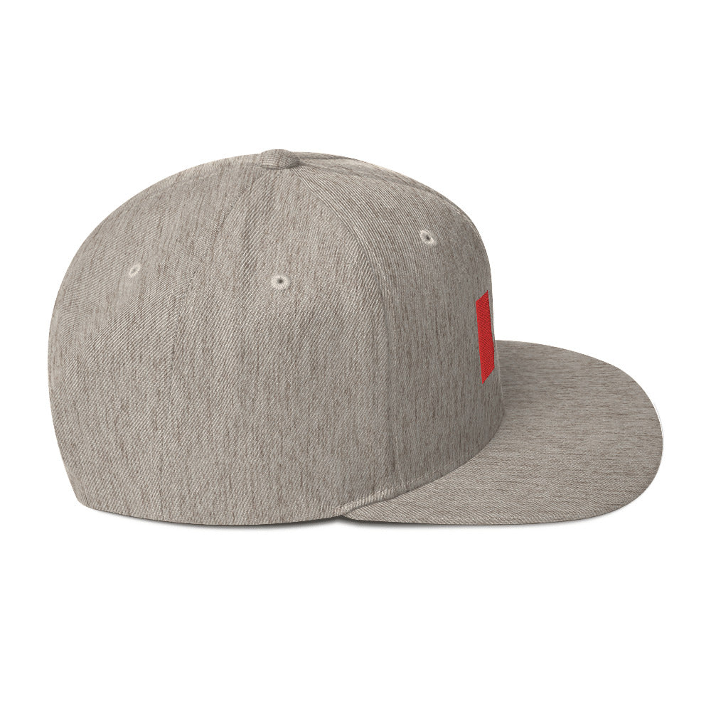 Snapback Hat - Canada Flag