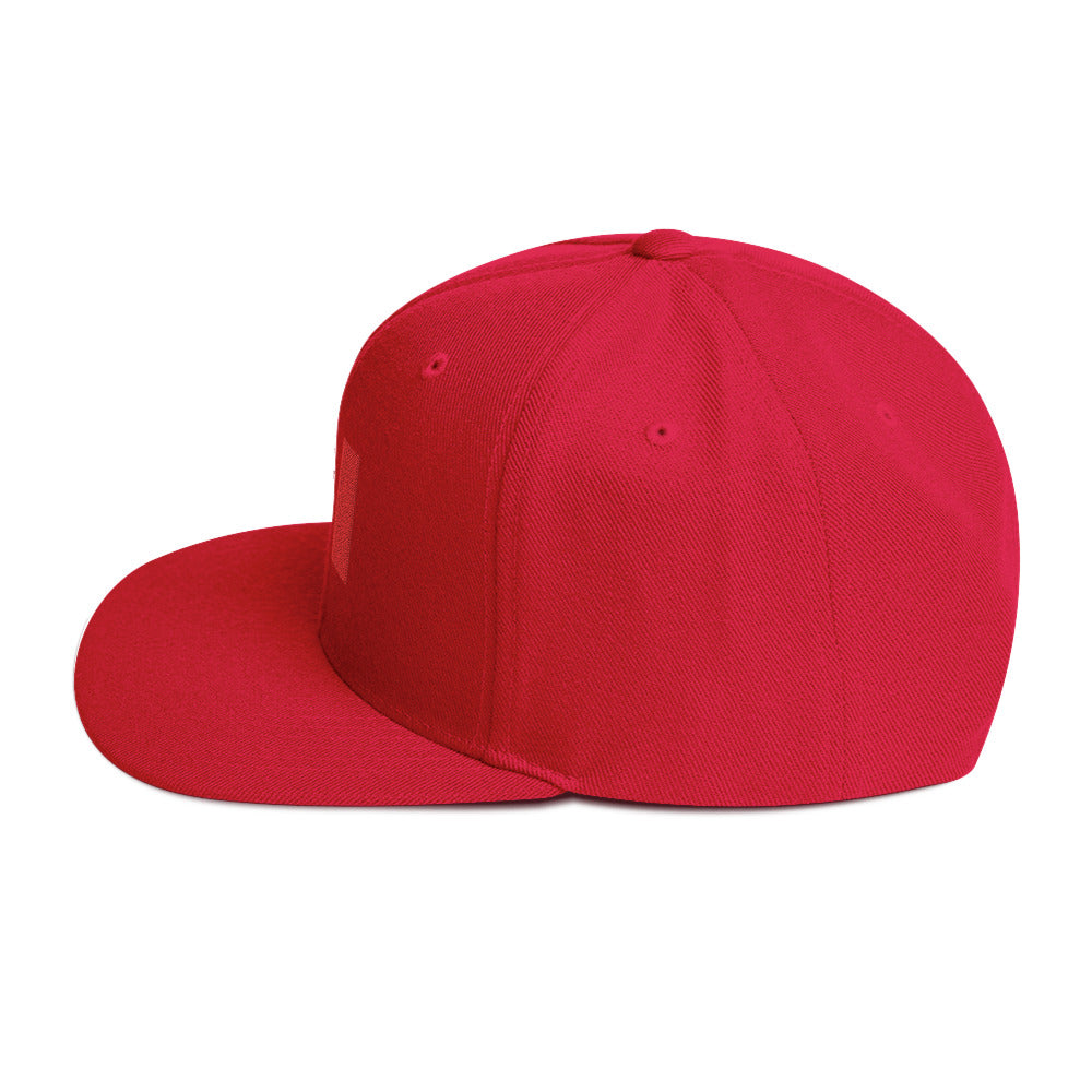 Snapback Hat - Canada Flag