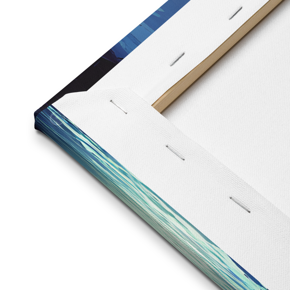 Thin canvas print - Ocean Blue